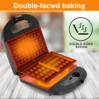 Mini Horno Eléctrico Multifuncional Para Galletas Y Sándwiches Antiadherente Para Desayuno En Casa Máquina De Hornear Postres - details 5