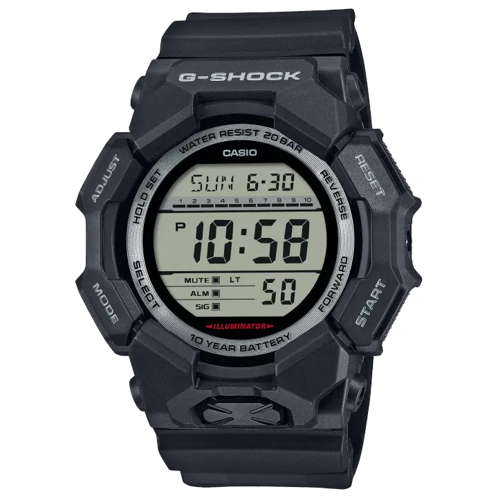 Reloj G-SHOCK  GD-010-1ER Hombre | Duración de la batería de 10 años | Cronómetro | Resistente al agua | Luz LED - 1