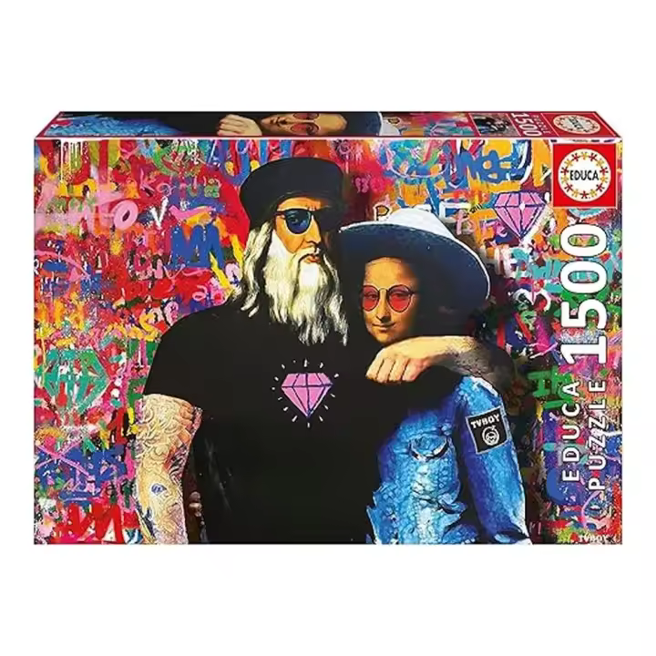 Educa Puzzle Leo y Lisa TV Boy 1500 Piezas 20181 - 1