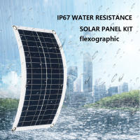 Kit De Panel Solar 1000W Con Inversor 12V Controlador De Batería 10A 60A Para Camping Caravana RV Casa Móvil Al Aire Libre - details 4