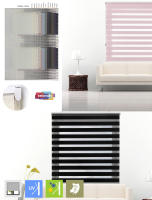 Estoralis - Estor Enrollable Noche y Dia Translucido Liso - Ventanas y Puertas - details 1