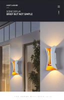 Lámpara De Pared LED 6W 10W Aluminio IP65 Impermeable Luz Exterior Para Jardín Porche Moderna Interior Estilo Nórdico Soporte Decorativo Iluminación - details 7
