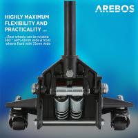 AREBOS Gato hidrÃ¡ulico de 3 t con una altura de elevaciÃ³n de 85 a 500 mm - details 6