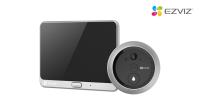 Ezviz Mirilla inteligente DP1C, pantalla LCD 4.3", timbre, plata y negro - details 0