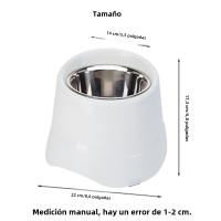 Tazón De Alimentos De Acero Inoxidable Para Perros De Altura Alta 1PC Apto Para Mascotas Altas Pequeñas Y Medianas - details 4