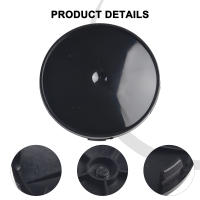 4pcs 68mm Centro De Rosca De Rueda Para Coche Universal Negro Cubierta De Centro De Rosca De Neumático Accesorios De Coche - details 2