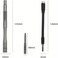 Juego De Destornilladores De Precisión 30 En 1 Con Mango Herramienta Manual Magnética Hexagonal Phillips Torx Para Reparación De Teléfonos Móviles - details 1