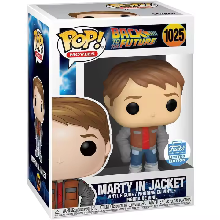 Funko Pop 1025 Back to the future Marty in jacket - 1