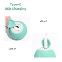 Juguete Interactivo Para Gatos Bola Mágica Automática Inteligente Juego Electrónico Para Gatos Accesorios De Juego De Gatos - details 4