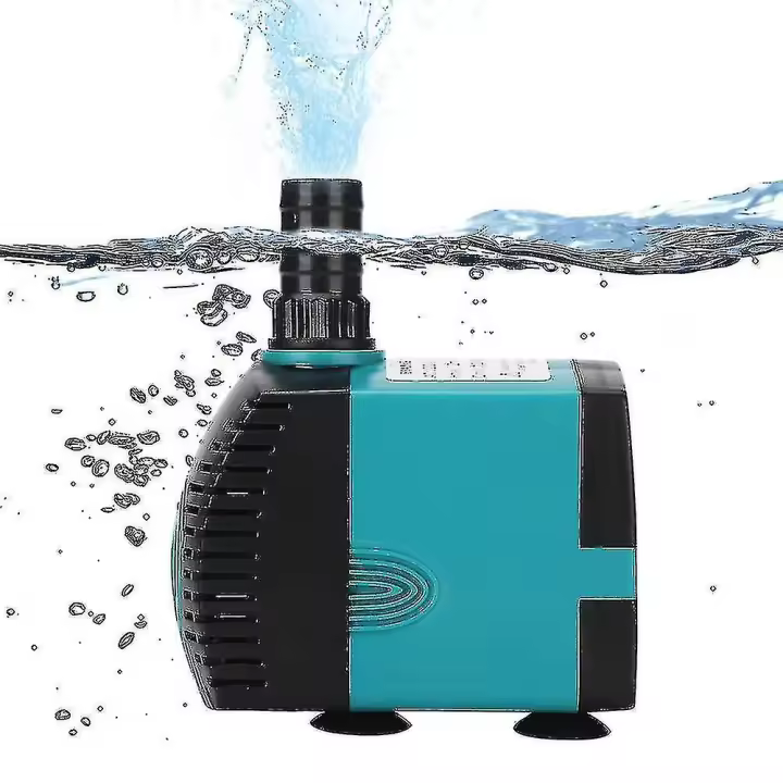 PORCHEDDU Bomba de Agua Sumergible Ultra-Silenciosa Filtra Piscina de Peces Acuario Potencia de 3W a 25W - 1