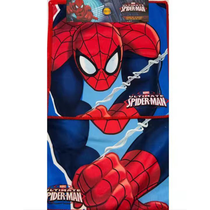 Set de Toalla de microfibra para cara y mano Spiderman 30x30cm y 30x50cm - 1