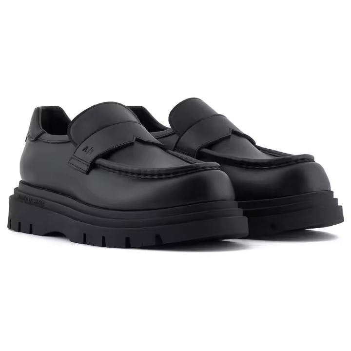 Armani Exchange Mocasines Xua004_xv874 Negro - 1