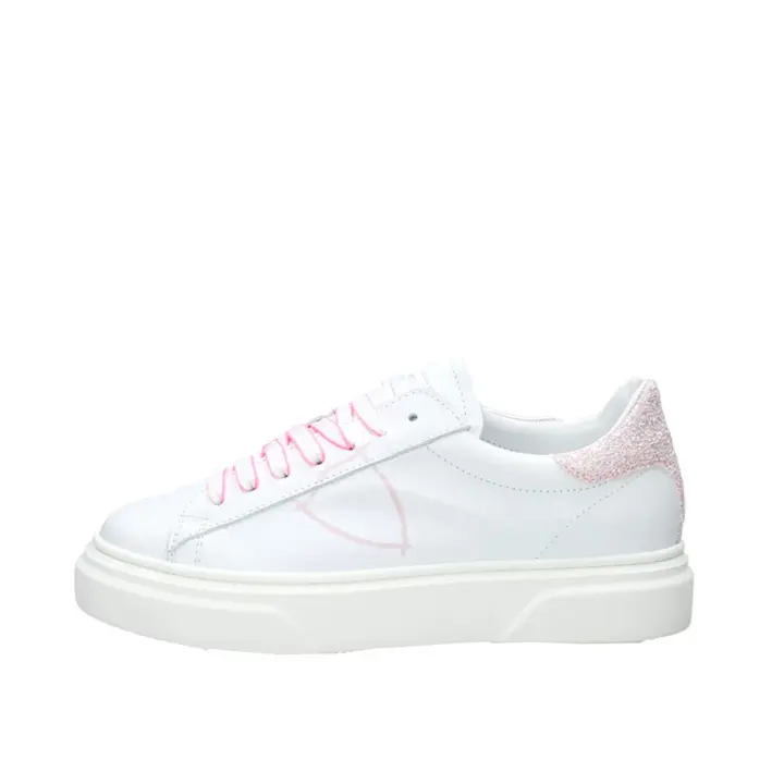 Philippe modelo-Sneaker Blanco/Rosa 76999-02 - 1