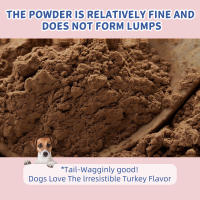 Polvo de Cola de Pavo y Hongos para Mascotas  Con probióticos. Ayuda a la digestión intestinal, fortalece la salud inmunológica. Suplemento en polvo para perros. - details 5