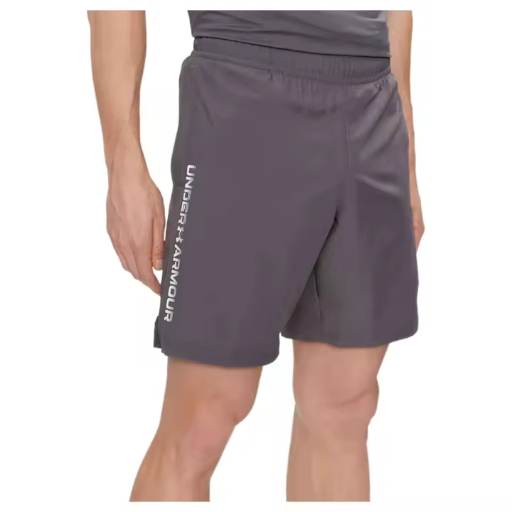 Pantalon Corto Under Armour Woven Wdmk para hombre en color gris - 1