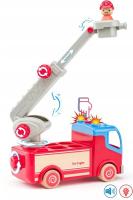 Camion de Bomberos con Luces y Sonidos Madera Woody - details 1