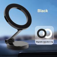 Soporte De Teléfono Móvil Magnético Fuerte Para Coche Universal 360° Giratorio Ajustable Con Pegatina Para Espalda Compatible Con iPhone 15 Samsung Xiaomi - details 13