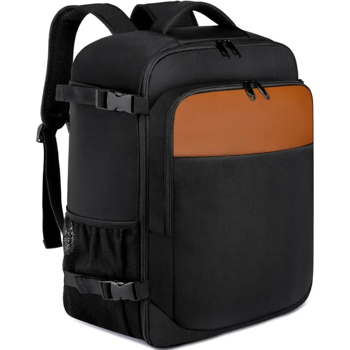 Mochila de Viaje Cabina Avion 40x20x25 Negro 20L - 1