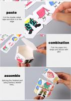 Juguetes De Arte DIY Para Niños Libro De Dibujo Y Pintura Interactivo Rotativo Graffiti Puzzle Educativo Papel De Relleno Colorido Para Niños Entre 3 Y 12 Años - details 5