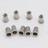 50pcs Insertos De Tornillo Planos Cabeza Compensada Acero Inoxidable 304 Para Aleación De Aluminio Y Carbono Tamaños M3-M10 - details 3