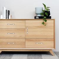 Pomos y Tiradores para muebles, juego de 6 Tiradores huecs de Maple inoxidable para Puerta de Cocina, Caja, Dormitory, 95mm, Peletado. - details 1