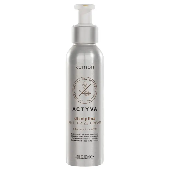 Kemon Disciplina Anti-Frizz Cream crema sin aclarado anti-frizz 125ml - 1