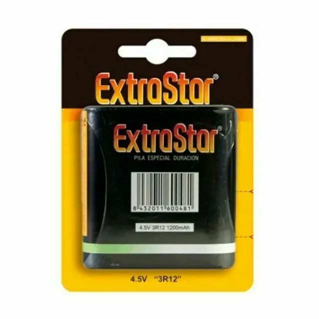 Pila Petaca Extrastar 4,5v 3R12 - 1