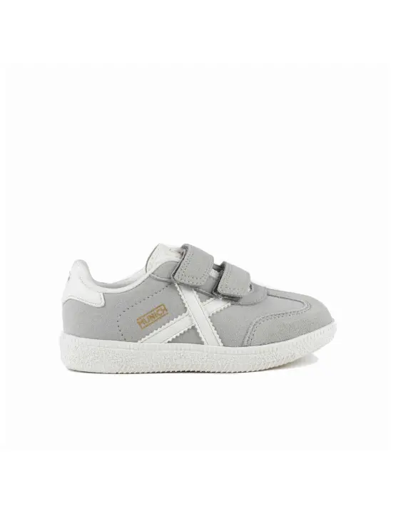 Zapatilla Munich K Mini Astro VCO 03 Gris/Blanco - 1