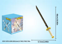 Bloques De Construcción De Espada Katana Demonio Slash Modelo Japonés Para Niños Juguete De Bloques Micro De Plástico ABS Ornamentación De Escritorio Regalo De Navidad - details 15