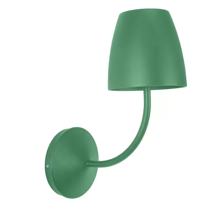 FORLIGHT Eclipta II aplique verde con luz led blanco cálido 3000K - 1