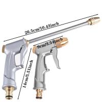Pistola De Rociador De Jardín De Alta Presión De Metal Y Latón Ajustable Para Riego De Plantas Resistente Y Duradera - details 7
