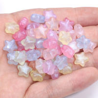 50pcs Bolas De Espaciador Acrílico Mermaid Coloridas 10mm Para Creación De Joyas Pulseras Collares Y Aretes DIY - details 5