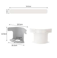 4pcs Clips Para Fijar Ropón De Cama Invisibles Antideslizantes Herramienta Para Proteger Sábanas Y Fundas De Sábanas Material PP - details 9