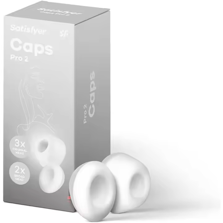 SATISFYER CLIMAX CAPS BOQUILLA CABEZAL SILICONA SATISFYER PRO 2 NEXT GEN PACK DE 5 JUGUETES SEXUALES - 1