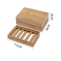 Porta Saboneta De Bambú Natural Madera Soporte Para Baño Almacenamiento Portátil Placa Caja Contenedor Decoración Del Hogar - details 50
