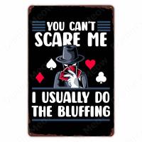BlackJack Placa De Poker En Metal Vintage Art Poster Rey De Copas Decoración De Pared Para Bar Café Hogar Retro Sin Juego - details 5