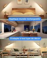 Juego de 2 lámparas de noche - Aplique de pared inalámbrico - Recargable, LED, Madeira-Lámpara de pared inalámbrico, Lámpara de pared LED inalámbrico - details 4