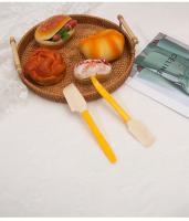Cuchara De Silicona Para Mantequilla Y Mermelada Resistente Al Calor Y Antideslizante Para Hornear Y Cocinar Gadgets De Cocina BPA-Free Para Desayuno En Pan - details 10