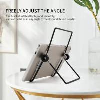 Soporte De Metal Plegable Para Tableta Y Teléfono Compatible Con IPad iPhone Samsung Huawei Soporte De Escritorio Universal Para Uso En Casa Y Trabajo - details 5
