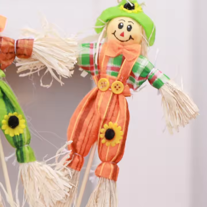 Pequeño Escarabajo De Otoño Para Jardín Decoración De Halloween Figura De Escarabajo Para Casa Y Jardín Estilo Rústico - 1