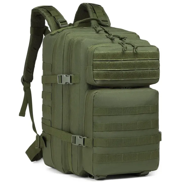 Mochara táctica Molle Assault Pack, Bolsa de 3 días para senderismo, Treeking, Fitness, Camping, Trabajo diary, 45l - 1