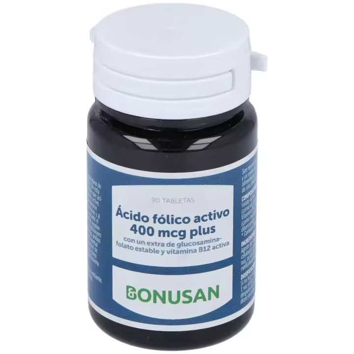Acido Folico Activo 400 Mcg Plus 90 Tabletas - 1