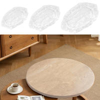 Funda Redonda De PVC Impermeable Y Antiaceite Con Borde Elástico Para Mesa Protección Fácil De Limpiar Para Hogar Y Eventos - details 0