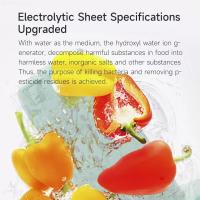 Fruit and vegetable machine cleaner, sterilization, fruit and vegetable cleaning, antibiotic decomposition, hormone removal, ozone sterilization, ultrasonic cleaning, oxygen technology, portable, household multi-function - details 4