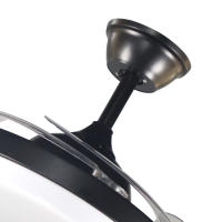 Ventilador de techo XTRELAMP ALARIK Motor Dc  6v NEGRO LED 36W con mando a distancia 3600 lm Diámetro 106cm - details 1