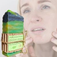 Jabón Artesanal Natural de Aguacate. Regenerador, Hidratante, Pieles con Eccemas. Hecho a mano en España. Pumarshop Cinnia Natura. - details 0
