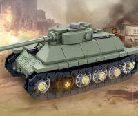 Bloques De Construcción Militar WW2 Tanque De Asalto Karrh Cannon 8en1 Juguetes Educativos Para Niños Bloques De Armas De Ejército Compatible Con Lego - details 18