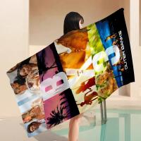 Toalla De Playa Microfibra O-Outer B-Banks Absorbente Secado Rápido Suave Para Yoga Natación Resort Montañismo Tamaño 76x182 Cm - details 10