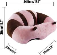 Asiento de bebé para sentarse, protector de soporte, cojín suave para sofá, silla de seguridad para coche, almohada de peluche, juguete de peluche para bebé, regalo - details 1