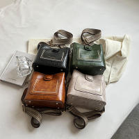 Bolso De Hombro Estilo Bucket Moda Con Correa Ancha Y Ligera Lujo Para Mujer Bolsa De PU Con Lining De Poliéster Forma De Olla Cierre De Cremallera - details 9